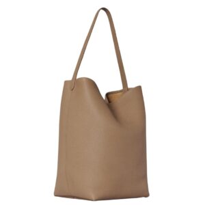 THE ROW LARGE NS PARK TOTE BAG IN LEATHER