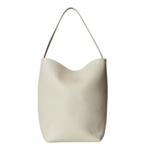 THE ROW LARGE NS PARK TOTE BAG IN LEATHER