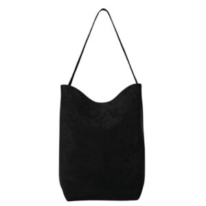 THE ROW LARGE NS PARK TOTE BAG IN NUBUCK