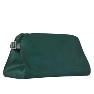 THE ROW MARGAUX EW CLUTCH IN LEATHER