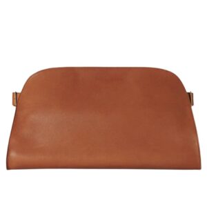 THE ROW MARGAUX EW CLUTCH IN LEATHER