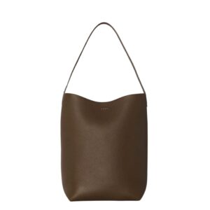 THE ROW MEDIUM NS PARK TOTE BAG IN LEATHER