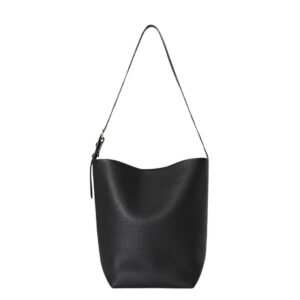 THE ROW MEDIUM NS SHOULDER BAG IN LEATHER