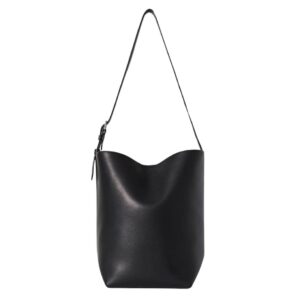 THE ROW MEDIUM NS SHOULDER BAG IN LEATHER