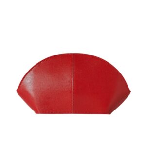 THE ROW MEL CLUTCH IN LEATHER