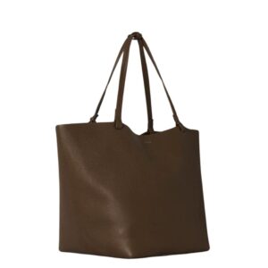 THE ROW PARK TOTE THREE BAG IN LEATHER