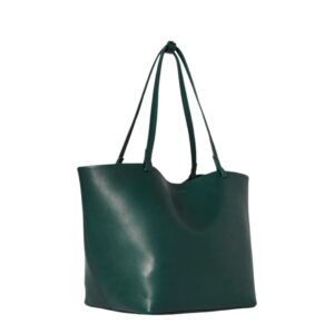 THE ROW PARK TOTE THREE BAG IN LEATHER