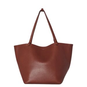 THE ROW PARK TOTE THREE BAG IN LEATHER