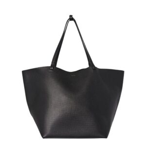 THE ROW PARK TOTE THREE BAG IN LEATHER