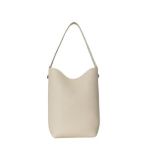 THE ROW SMALL NS TOTE HOOK BAG IN LEATHER