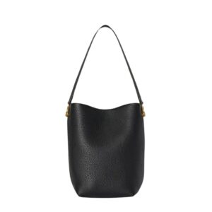 THE ROW SMALL NS TOTE HOOK BAG IN LEATHER