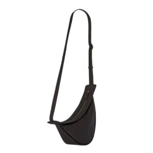 THE ROW SMALL SLOUCHY BANANA BAG IN LEATHER