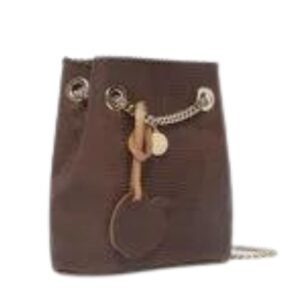 STELLA MCCARTNEY FALABELLA SCALE-EMBOSSED BUCKET BAG