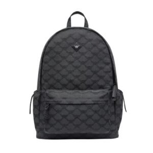 MCM HIMMEL BACKPACK IN LAURETOS JACQUARD GREY