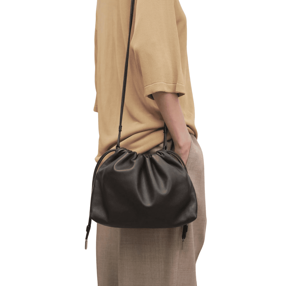 THE ROW ANGY BAG IN LEATHER - Image 4