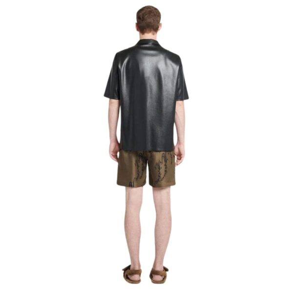 NANUSHKA BODIL OKOBOR ALT-LEATHER SHIRT - Image 3