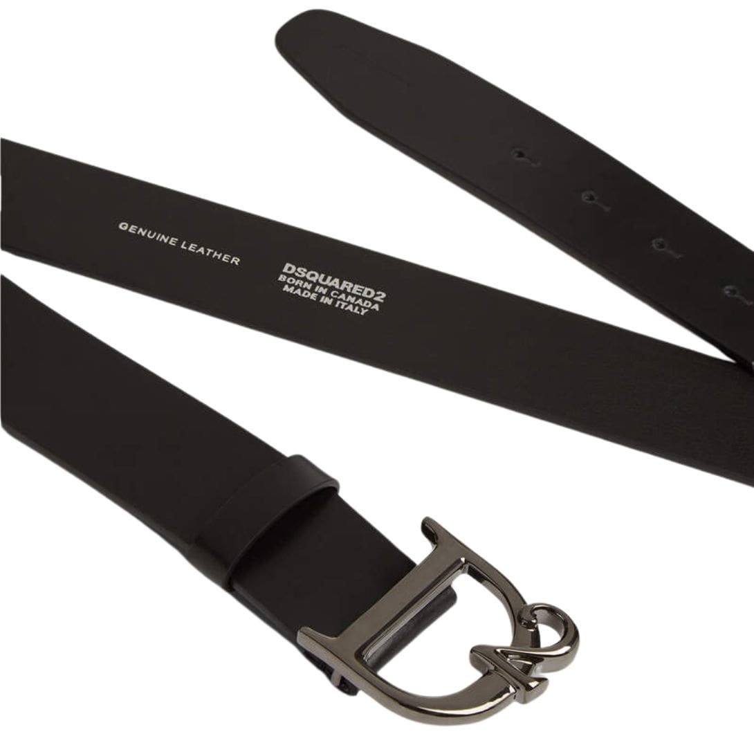 DSQUARED2 D2 STATEMENT BUCKLE BELT - Image 4