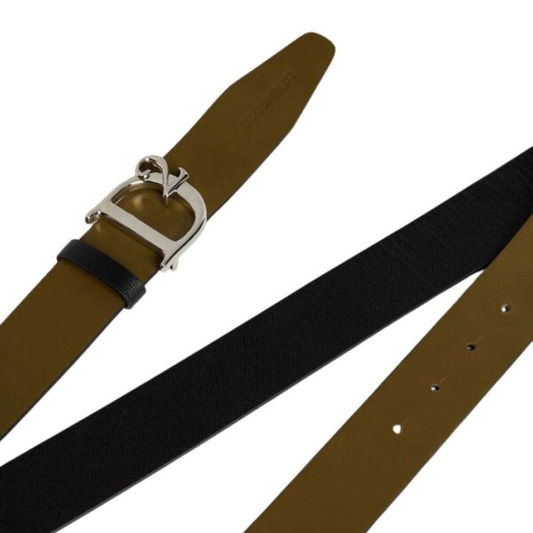 DSQUARED2 D2 STATEMENT REVERSIBLE BUCKLE BELT - Image 4