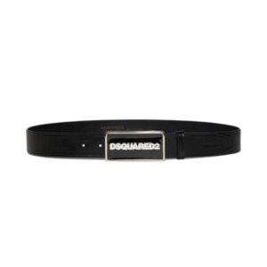 DSQUARED2 LOGO PLAQUE BELT