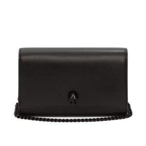 ALEXANDER MCQUEEN WOMANS SMALL SKULL IN BLACK
