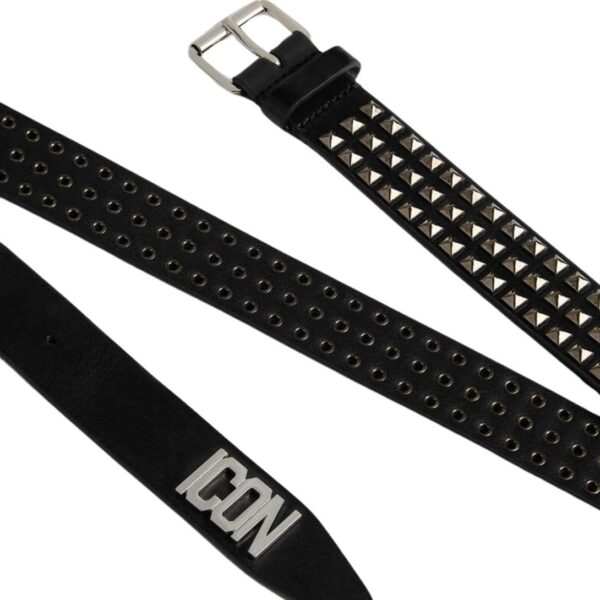 DSQUARED2 ICON CLUBBING BUCKLE BELT - Image 4