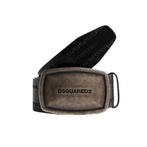 DSQUARED2 VINTAGE PLAQUE BELT