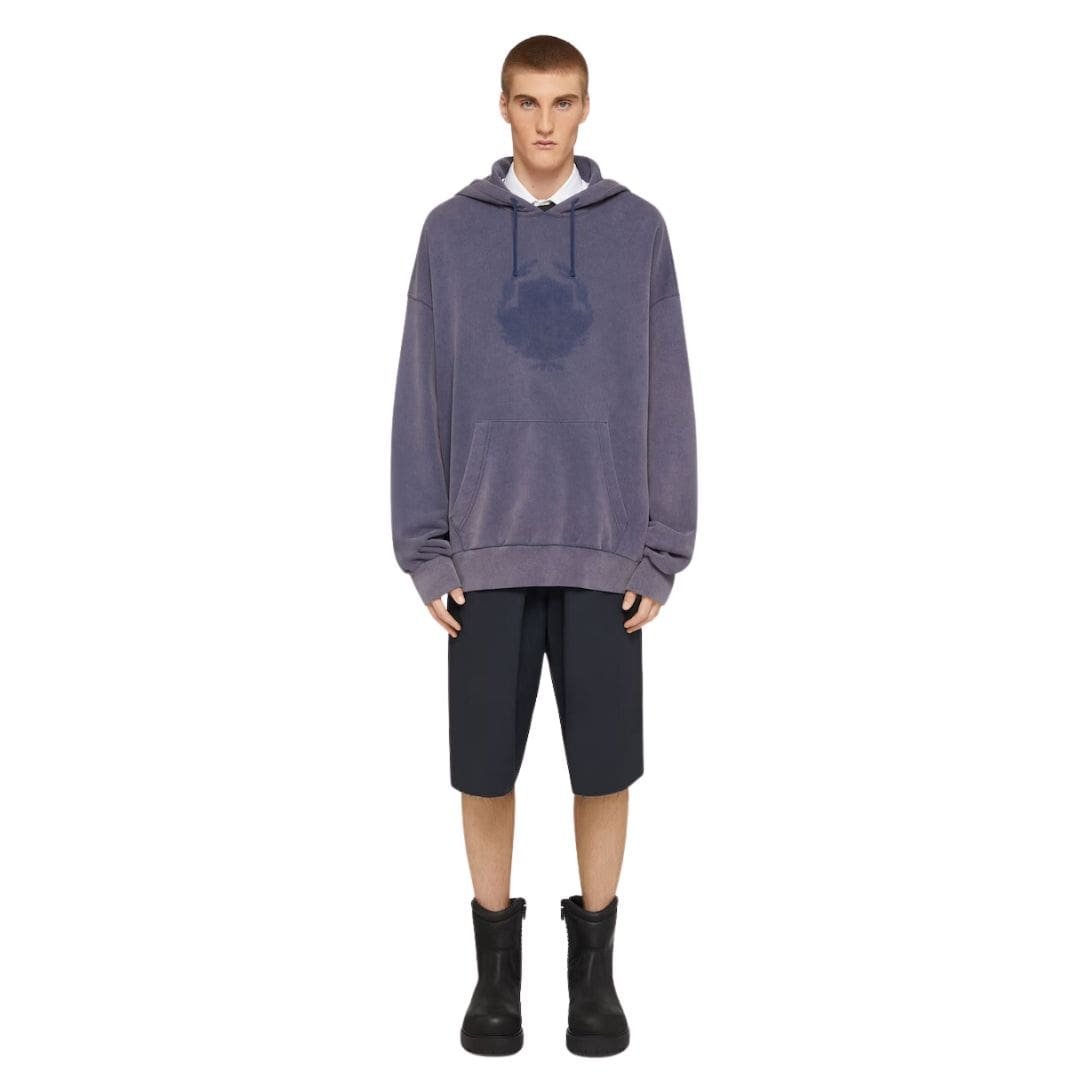 GIVENCHY SHADOW OVERSIZED HOODIE IN FLEECE - Image 2