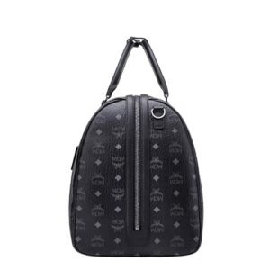 MCM OTTOMAR WEEKENDER BAG IN VISETOS BLACK