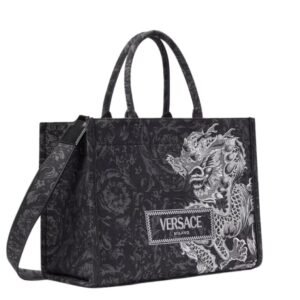 VERSACE ATHENA YEAR OF THE DRAGON TOTE BAG