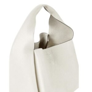 LA GARCONNE TOTÊME BUCKET BAG — MILK