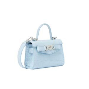 VERSACE CROC-EFFECT MEDUSA ’95 MINI BAG