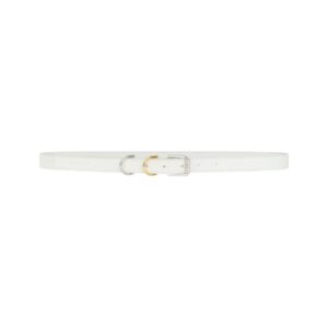 GIVENCHY VOYOU BELT IN LEATHER IVORY