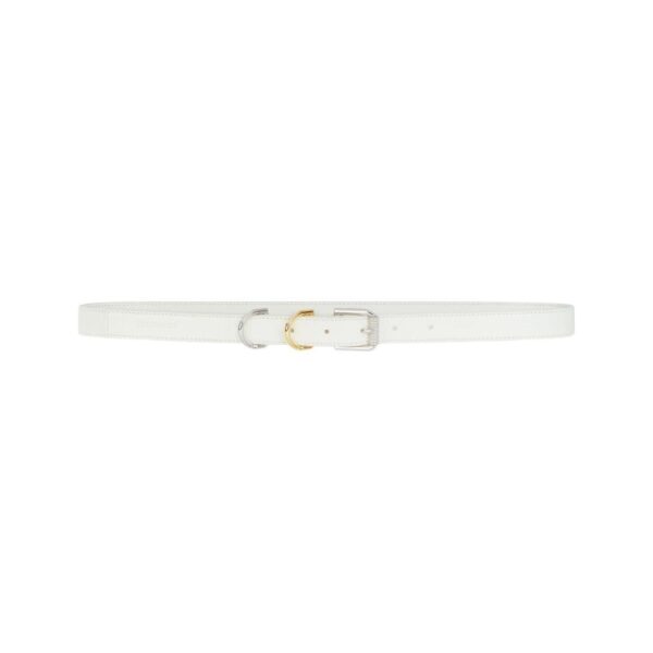 GIVENCHY VOYOU BELT IN LEATHER IVORY - Image 2