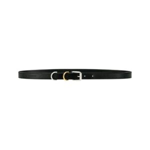 GIVENCHY VOYOU BELT IN LEATHER BLACK