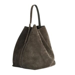 LA GARCONNE TOTÊME BELTED SUEDE TOTE