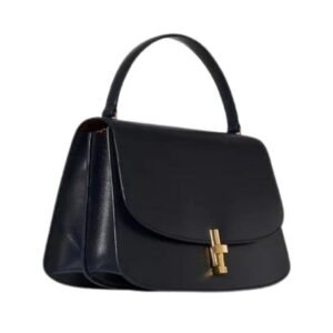 LA GARCONNE THE ROW SOFIA 10.00 HANDBAG — BLACK