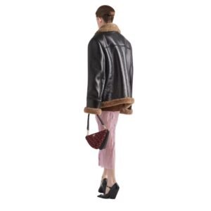 PRADA OVERSIZED SHEARLING JACKET