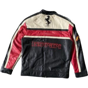 FERRARI LEATHER JACKET