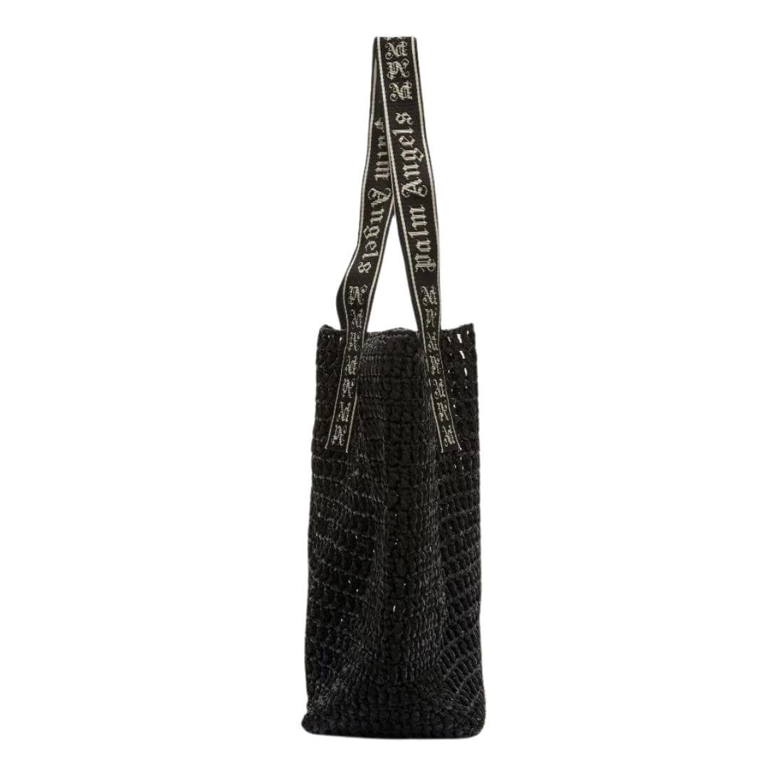 PALM ANGELS RAFFIA TOTE BAG - Image 4