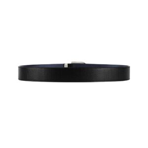 GIVENCHY GENTLEMAN BELT IN 4G CLASSIC LEATHER BLACK/NAVY