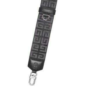 GIVENCHY STRAP IN 4G LUREX EMBROIDERY BLACK