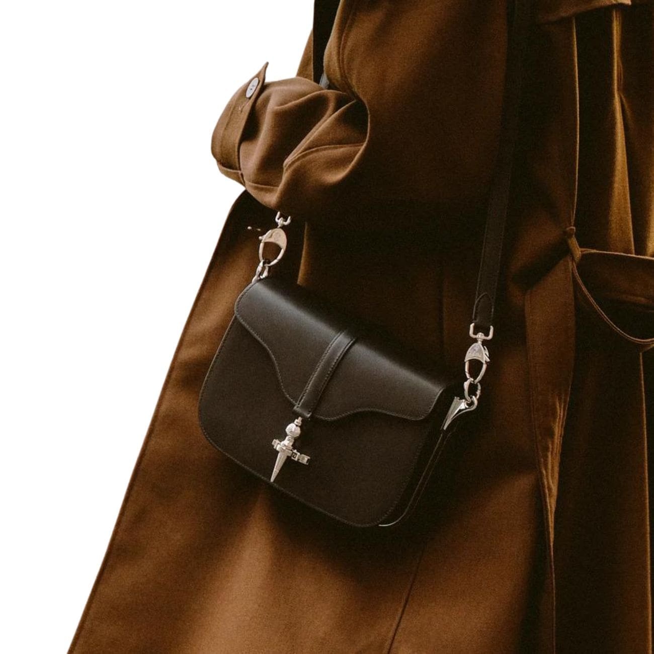 JOSEPH DUCLOS DIANE LEATHER MESSENGER BAG - Image 5