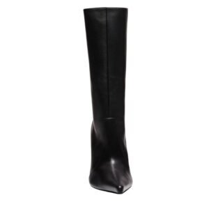 MAGDA BUTRYM POINTED CALF BOOTS IN BLACK LEATHER