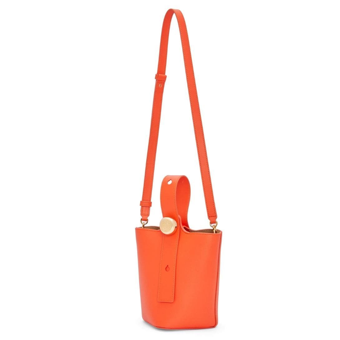 LOEWE PEBBLE MINI BUCKET BAG IN SOFT CALFSKIN - Image 8