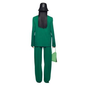 THE ATTICO BIANCA EMERALD BLAZER