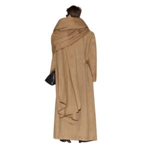 THE ATTICO KHAKI LONG COAT