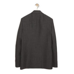 LOEWE DOUBLE BREASTED JACKET IN WOOL