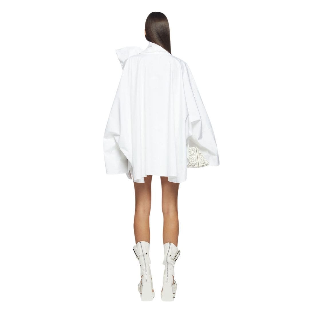 THE ATTICO ROONEY WHITE MINI SKIRT - Image 2