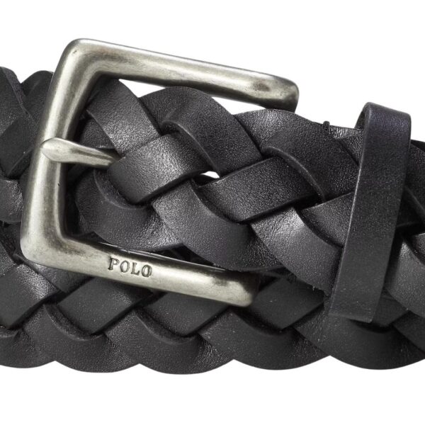 RALPH LAUREN BRAID CALFSKIN BELT - Image 2