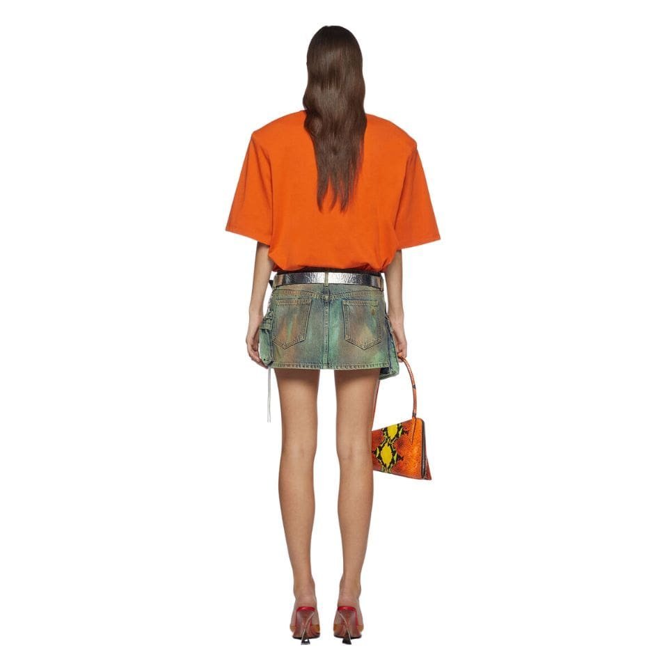 THE ATTICO FAY CAMOUFLAGE MINI SKIRT - Image 2